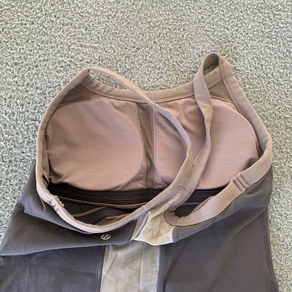 Grey Lululemon Athletic Tank - Picture 4 of 5